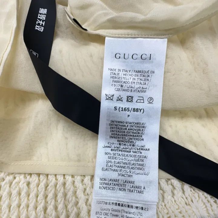 Gucci Gucci Ivory Long Sleeve Knit Dress Size S / US 4 / IT 40 - 3 Thumbnail