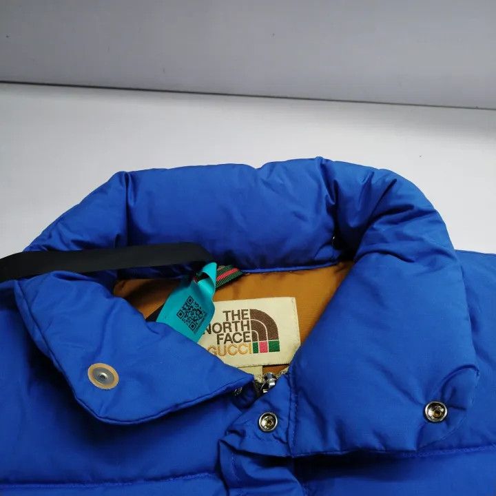 Gucci Gucci x The North Face Blue Puffer Jacket Size XXS / US 00 / IT 34 - 9 Thumbnail