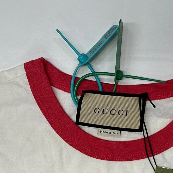 Gucci Gucci White Ice Cream Print Short Sleeve T-Shirt Size L / US 10 / IT 46 - 3 Thumbnail