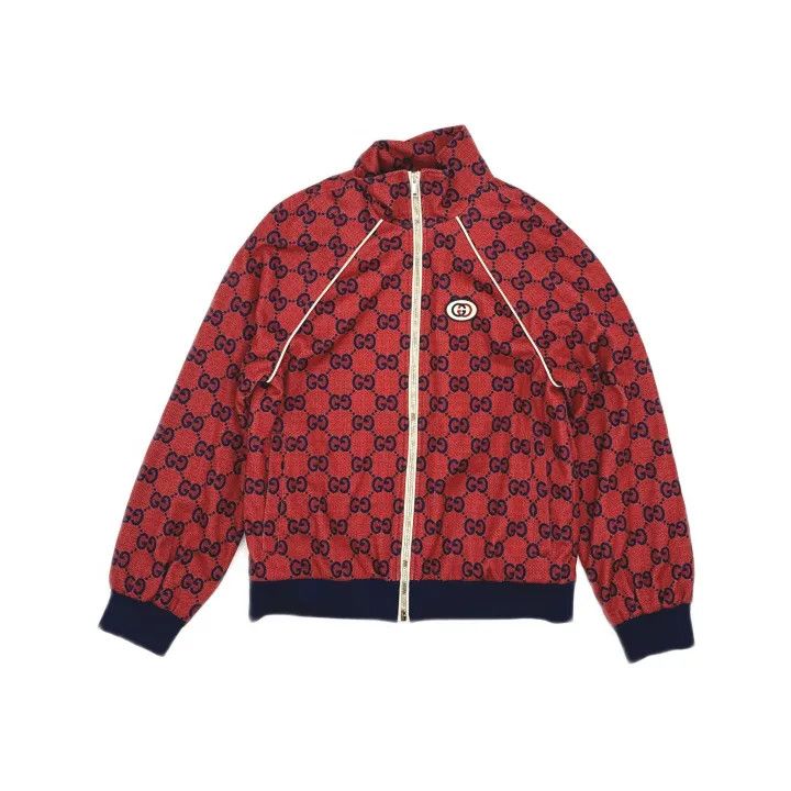Gucci Gucci SS21 Special Edition Red Jacket Size XS / US 0-2 / IT 36-38 - 2 Thumbnail