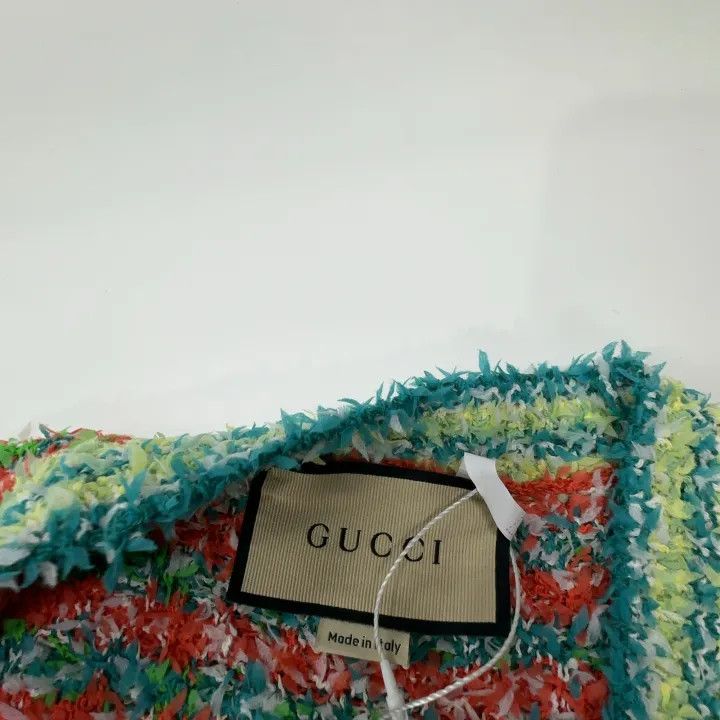 Gucci Gucci FW22 Striped V-Neck Knit Sweater Size M / US 6-8 / IT 42-44 - 7 Thumbnail