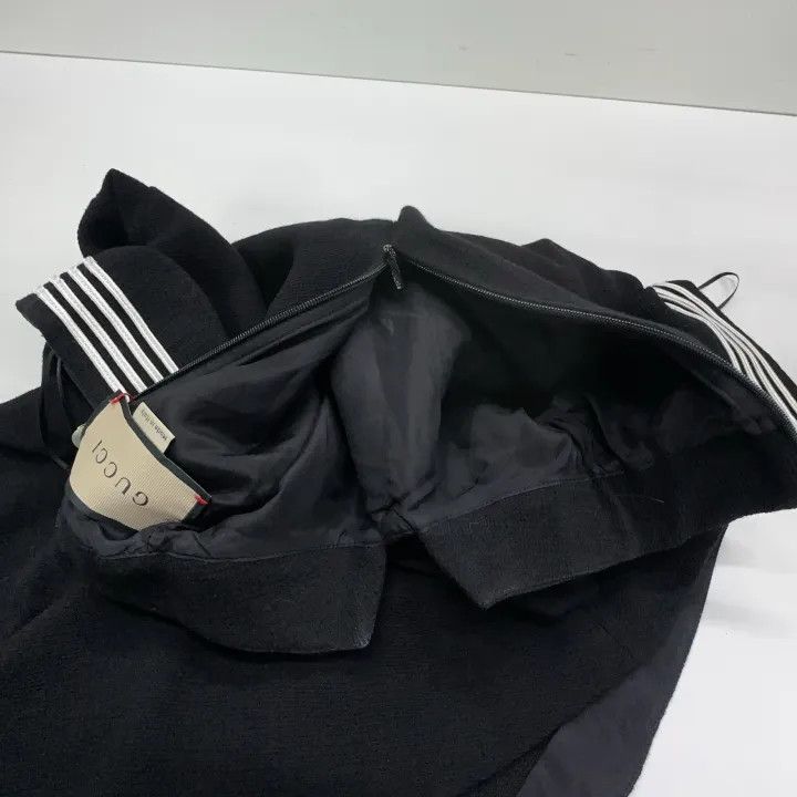Gucci Gucci Black Lightweight Wool Dress with Contrast Trim Size M / US 6-8 / IT 42-44 - 6 Thumbnail