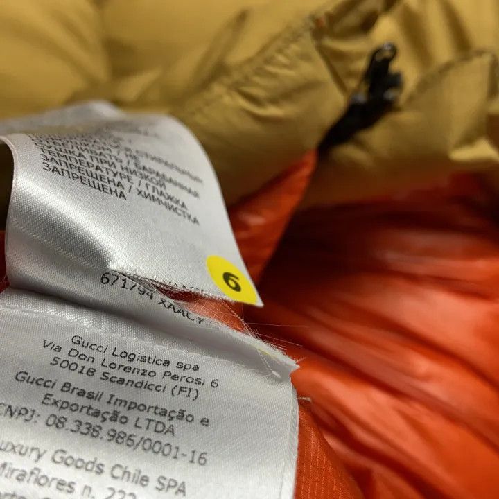 Gucci GUCCI x THE NORTH FACE Yellow Puffer Jacket Size XS / US 0-2 / IT 36-38 - 6 Thumbnail