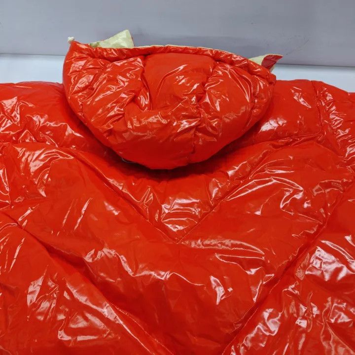 Gucci Gucci Aria Red Reversible Hooded Puffer Jacket Size L / US 10 / IT 46 - 6 Thumbnail