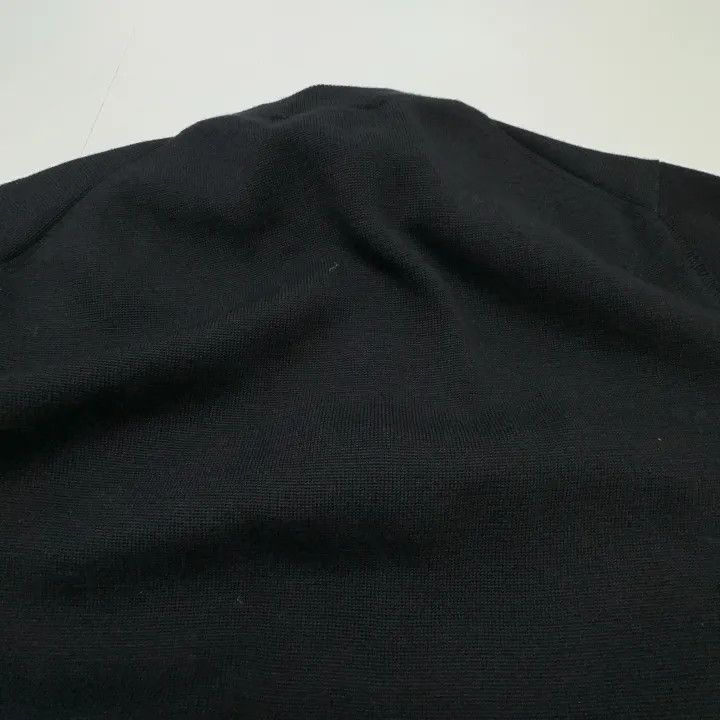 Gucci Gucci Black Wool Blend Long Sleeve Knit Top Size S / US 4 / IT 40 - 6 Thumbnail