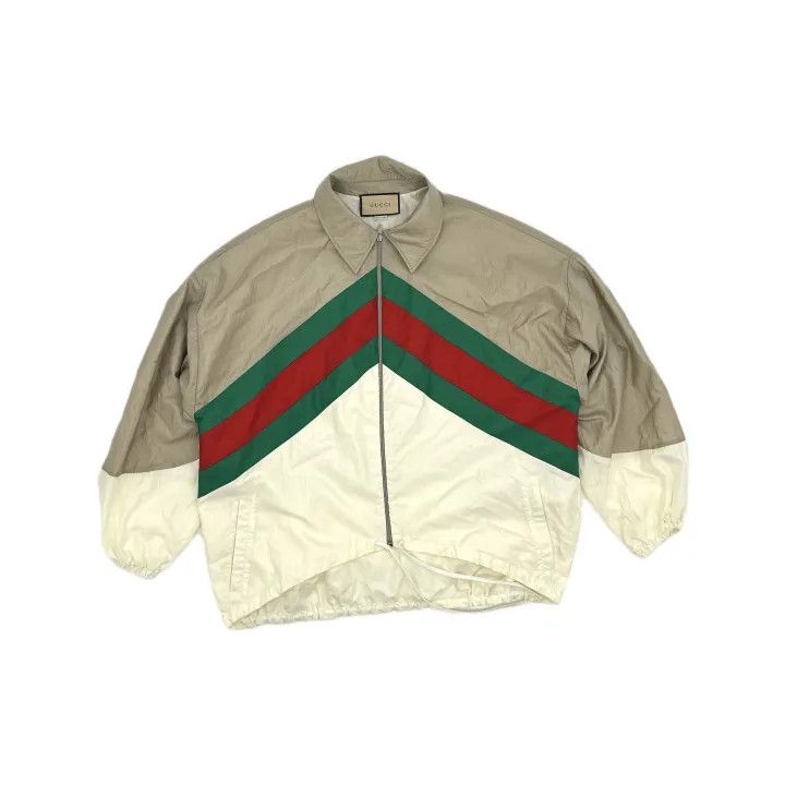 Gucci Gucci SS22 Color Block Striped Jacket Size L / US 10 / IT 46 - 2 Thumbnail