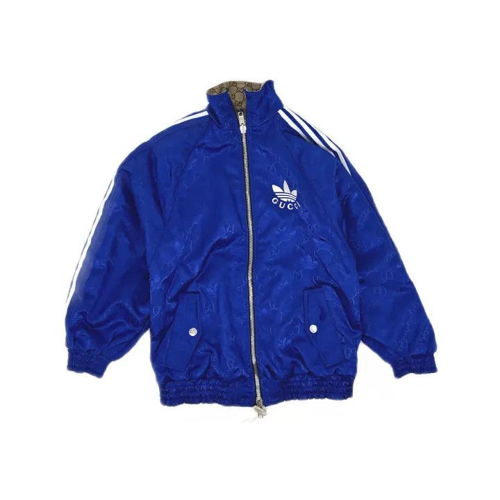 Gucci Gucci x Adidas Logo Print Zip Jacket Size S / US 4 / IT 40 - 2 Thumbnail