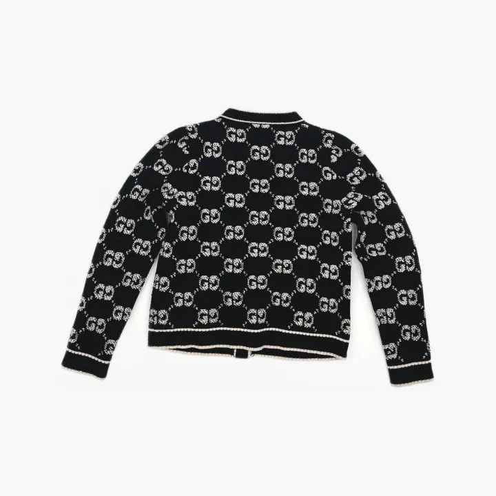 Gucci Gucci GG Pattern Long Sleeve Knit Sweater Size S / US 4 / IT 40 - 3 Thumbnail