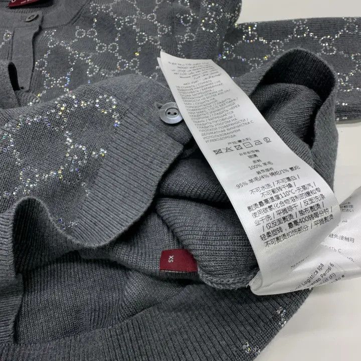 Gucci Gucci Logo Buttoned Long Sleeve Knitwear Size XS / US 0-2 / IT 36-38 - 5 Thumbnail