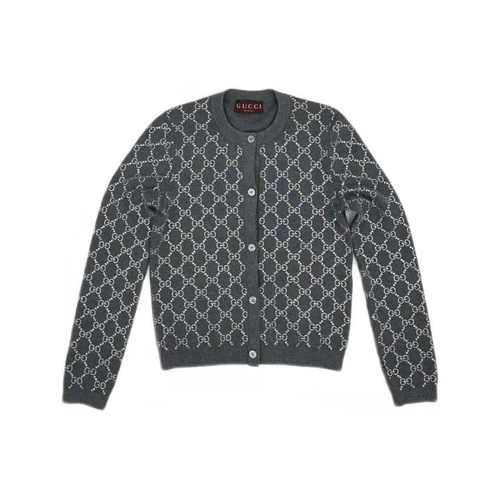 Gucci Gucci Logo Buttoned Long Sleeve Knitwear Size XS / US 0-2 / IT 36-38 - 2 Thumbnail