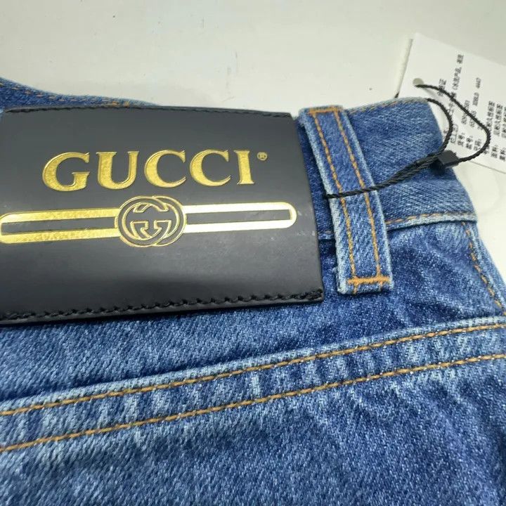 Gucci Gucci Denim Shorts with Duck Design Size 25" / US 0 / IT 36 - 7 Thumbnail