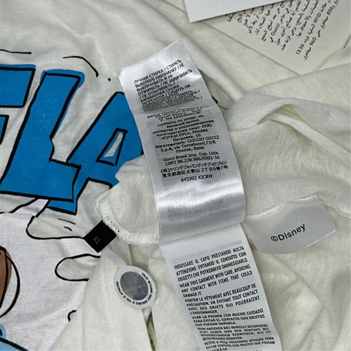 Gucci Gucci Donald Duck Graphic Short Sleeve T-Shirt Size XL / US 12-14 / IT 48-50 - 4 Thumbnail