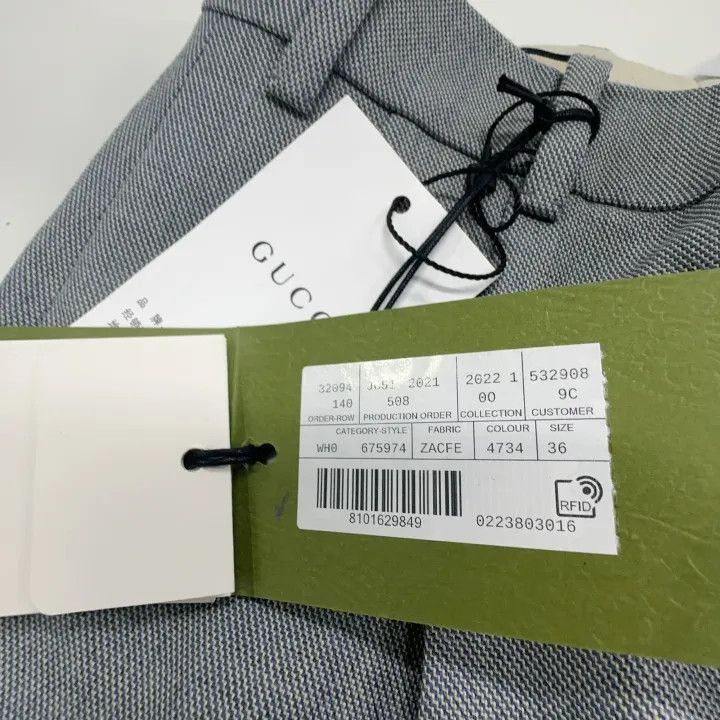 Gucci Gucci SS22 Gray Side Pocket Casual Pants Size 36" / US 14 / IT 50 - 7 Thumbnail