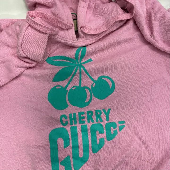 Gucci Gucci Aria Hooded Sweatshirt with Letter Print Size M / US 6-8 / IT 42-44 - 5 Thumbnail