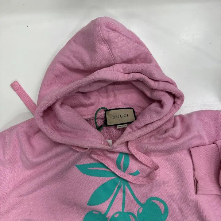 Gucci Gucci Aria Hooded Sweatshirt with Letter Print Size M / US 6-8 / IT 42-44 - 6 Thumbnail