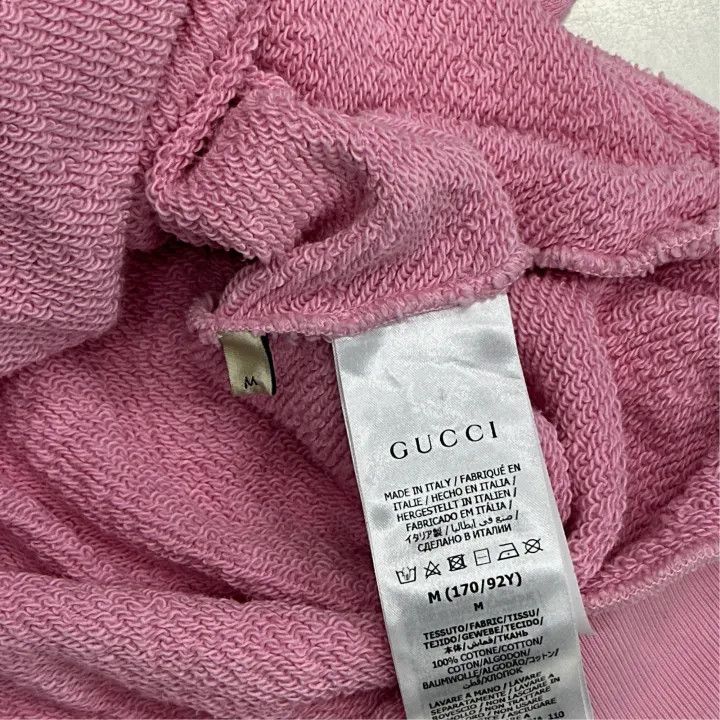 Gucci Gucci Aria Hooded Sweatshirt with Letter Print Size M / US 6-8 / IT 42-44 - 3 Thumbnail