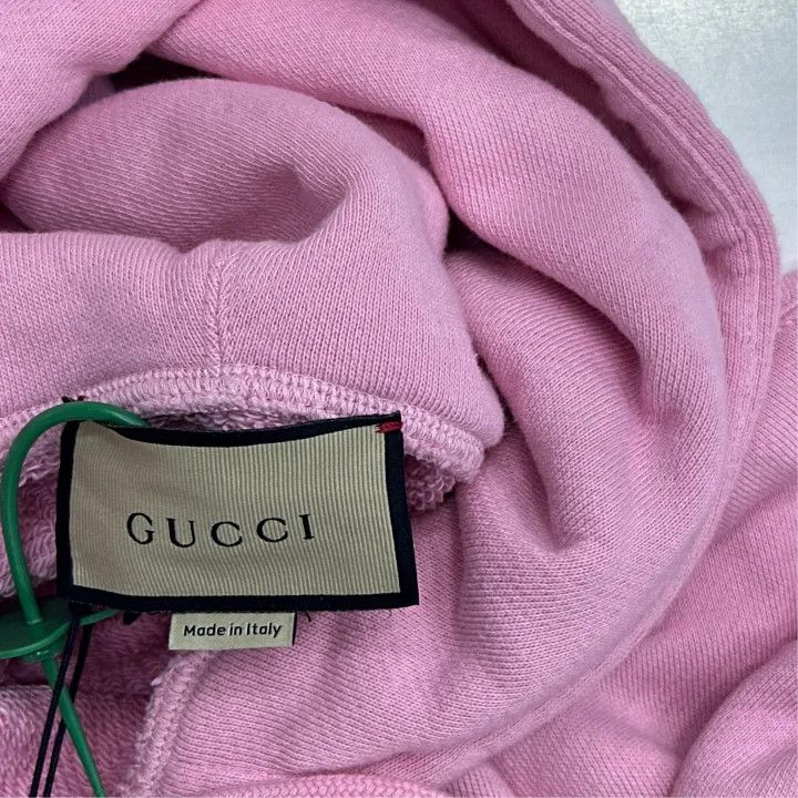 Gucci Gucci Aria Hooded Sweatshirt with Letter Print Size M / US 6-8 / IT 42-44 - 2 Thumbnail