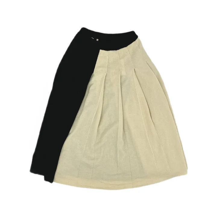 Gucci Gucci Color Block High-Waisted Pleated Skirt Size 23" - 2 Thumbnail