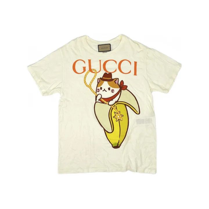 Gucci GUCCI Love Parade Cartoon Print Short Sleeve T-Shirt Size M / US 6-8 / IT 42-44 - 2 Thumbnail