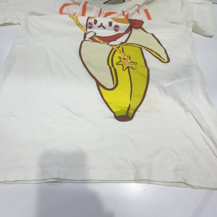 Gucci GUCCI Love Parade Cartoon Print Short Sleeve T-Shirt Size M / US 6-8 / IT 42-44 - 9 Thumbnail
