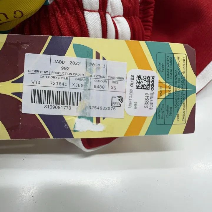 Gucci Gucci x Adidas Red Sporty Jogging Pants Size 22" - 4 Thumbnail