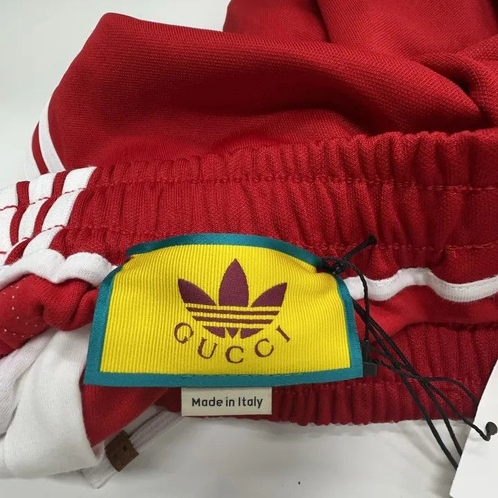 Gucci Gucci x Adidas Red Sporty Jogging Pants Size 22" - 7 Thumbnail