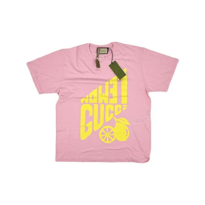 Gucci Gucci Lemon Print Cotton T-Shirt for Women Size XL / US 12-14 / IT 48-50 - 2 Thumbnail