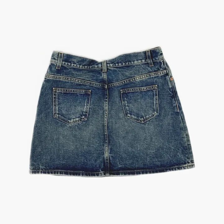 Gucci Gucci Floral Rabbit Embroidered Denim Skirt Size 36" / US 14 / IT 50 - 3 Thumbnail