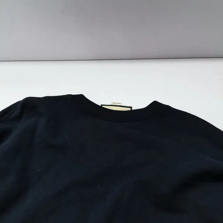 Gucci Cat Logo Crewneck Sweatshirt