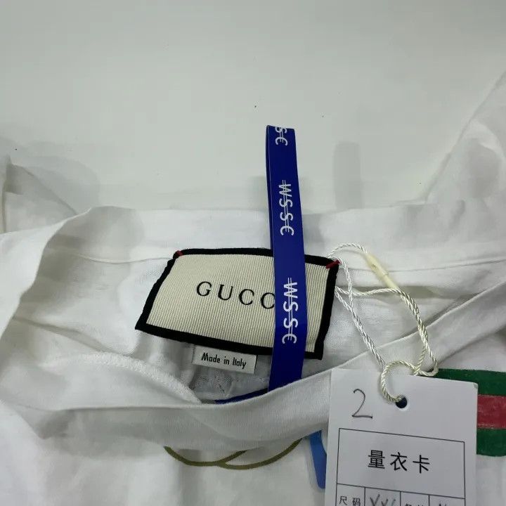 Gucci Gucci Logo Print Short Sleeve T-Shirt Size XXS / US 00 / IT 34 - 4 Thumbnail