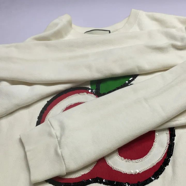 Gucci Gucci Apple Print Sweatshirt for Women Size M / US 6-8 / IT 42-44 - 11 Thumbnail