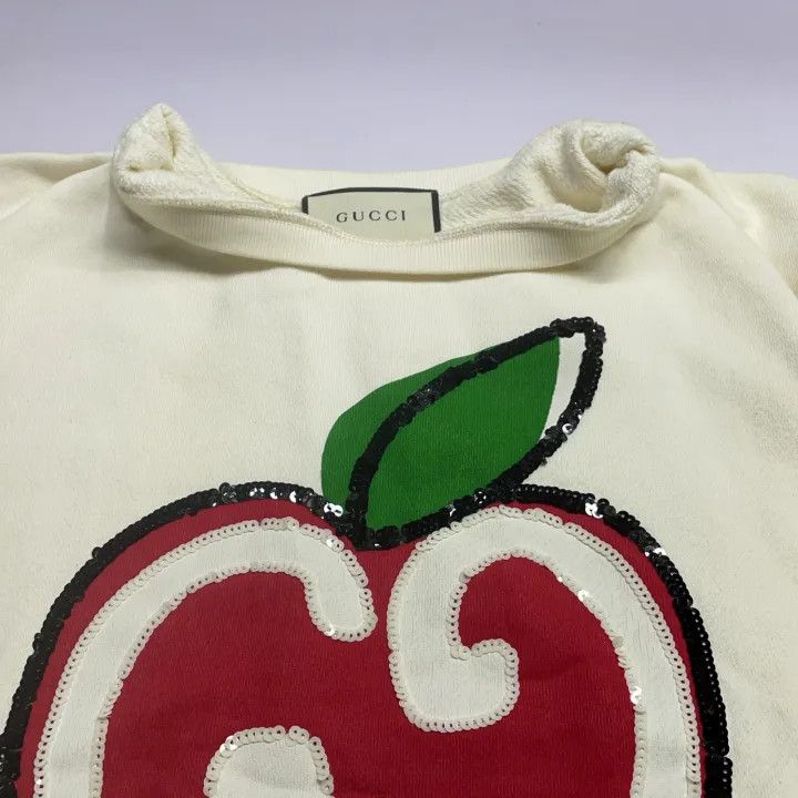 Gucci Gucci Apple Print Sweatshirt for Women Size M / US 6-8 / IT 42-44 - 7 Thumbnail