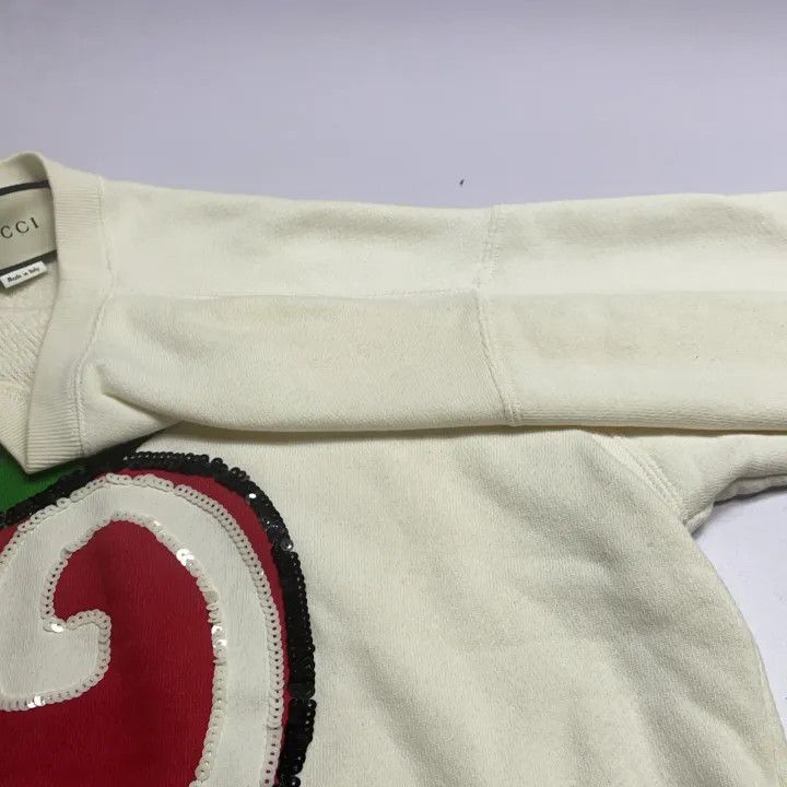 Gucci Gucci Apple Print Sweatshirt for Women Size M / US 6-8 / IT 42-44 - 9 Thumbnail
