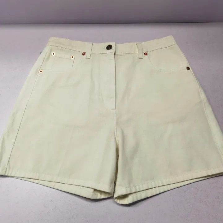 Gucci Gucci FW21 White Denim Pocket Shorts Size 24" / US 00 / IT 34 - 7 Thumbnail