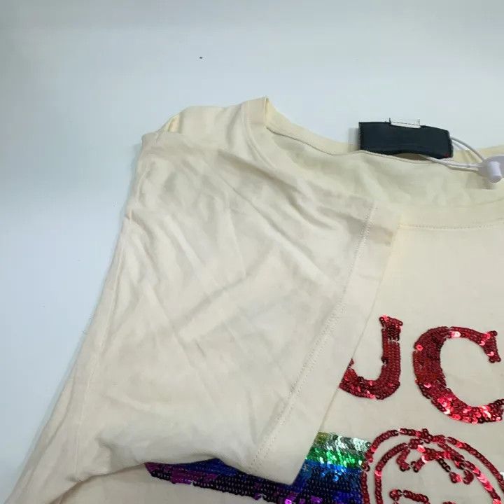 Gucci Gucci Oversized Sequin Logo T-Shirt Size XL / US 12-14 / IT 48-50 - 11 Thumbnail