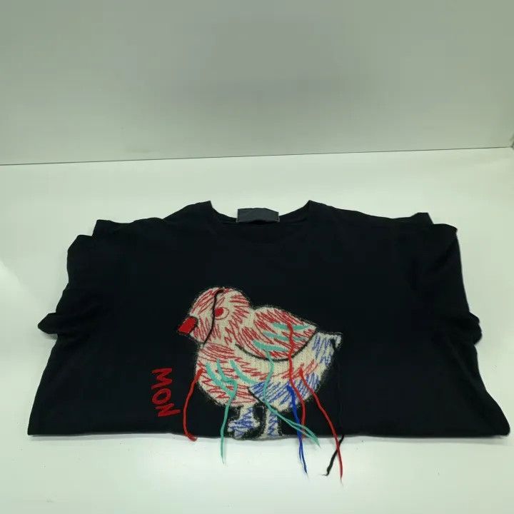 Gucci GUCCI Black Short-Sleeve Embroidered T-Shirt Size M / US 6-8 / IT 42-44 - 7 Thumbnail