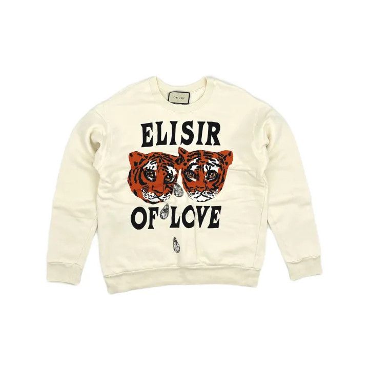 Gucci Gucci Tiger Print Sweatshirt for Women Size S / US 4 / IT 40 - 2 Thumbnail