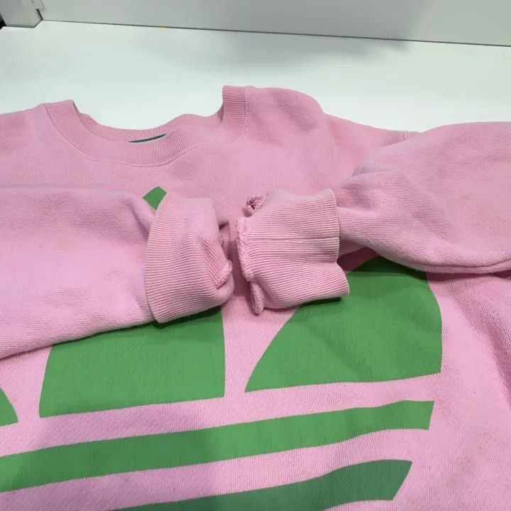 Gucci Gucci x Adidas Pink Logo Sweatshirt Size XXS / US 00 / IT 34 - 11 Thumbnail