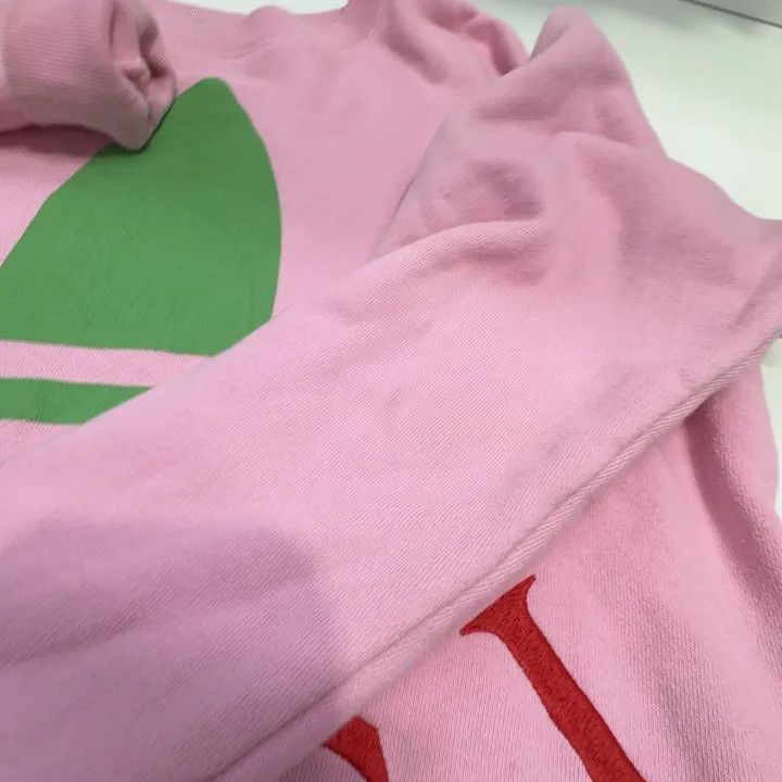 Gucci Gucci x Adidas Pink Logo Sweatshirt Size XXS / US 00 / IT 34 - 10 Thumbnail