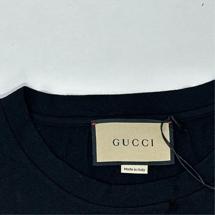 Gucci Gucci Oversized Logo Printed Short Sleeve T-shirt Size S / US 4 / IT 40 - 4 Thumbnail