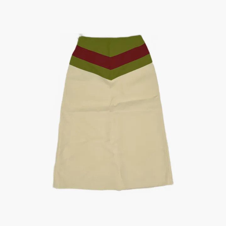 Gucci Gucci Color-Blocked High-Waisted Long Skirt Size 40" / US 18 - 3 Thumbnail