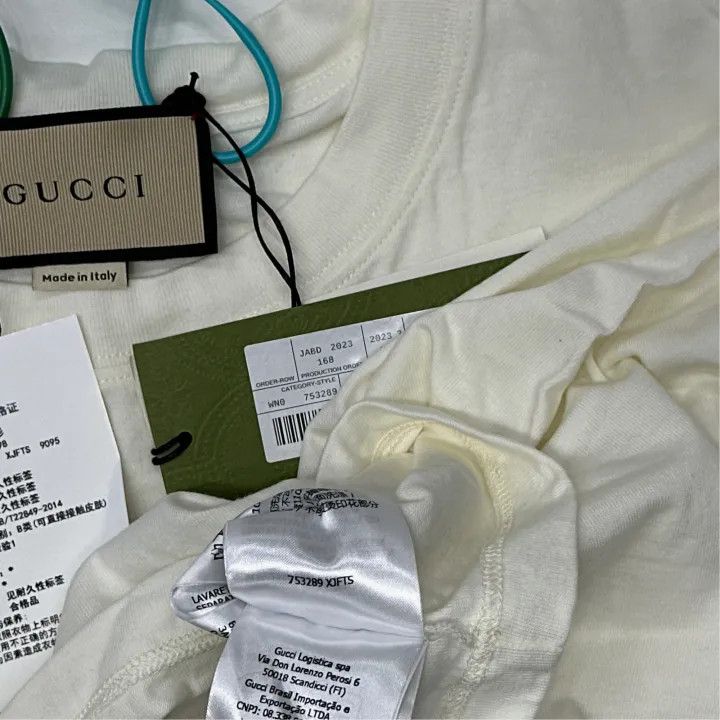 Gucci Gucci Bear Print Crop Top T-Shirt Size M / US 6-8 / IT 42-44 - 3 Thumbnail