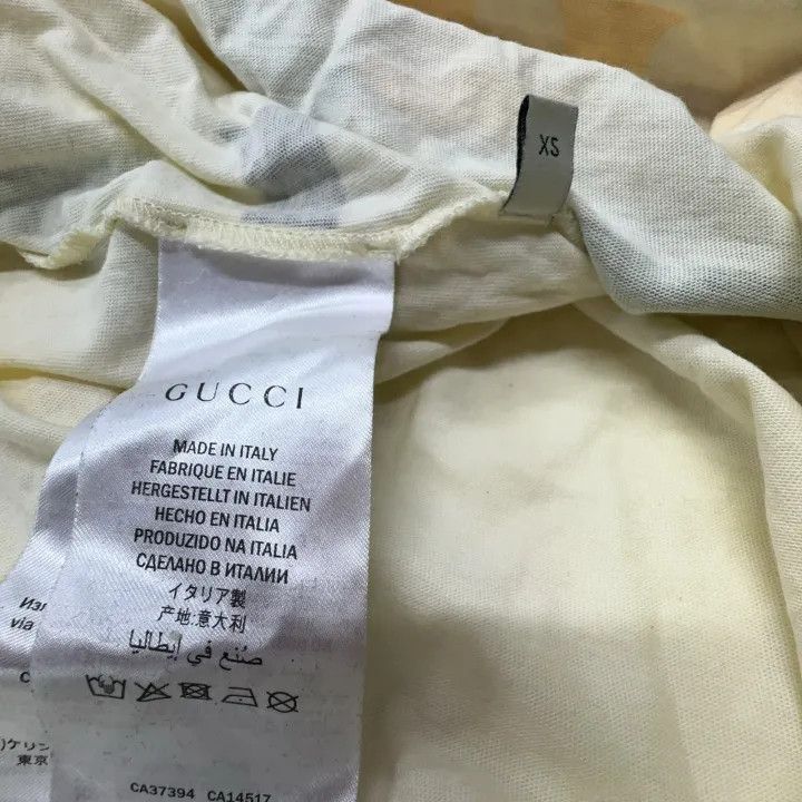Gucci Gucci Logo Print Short Sleeve T-Shirt Size XS / US 0-2 / IT 36-38 - 5 Thumbnail
