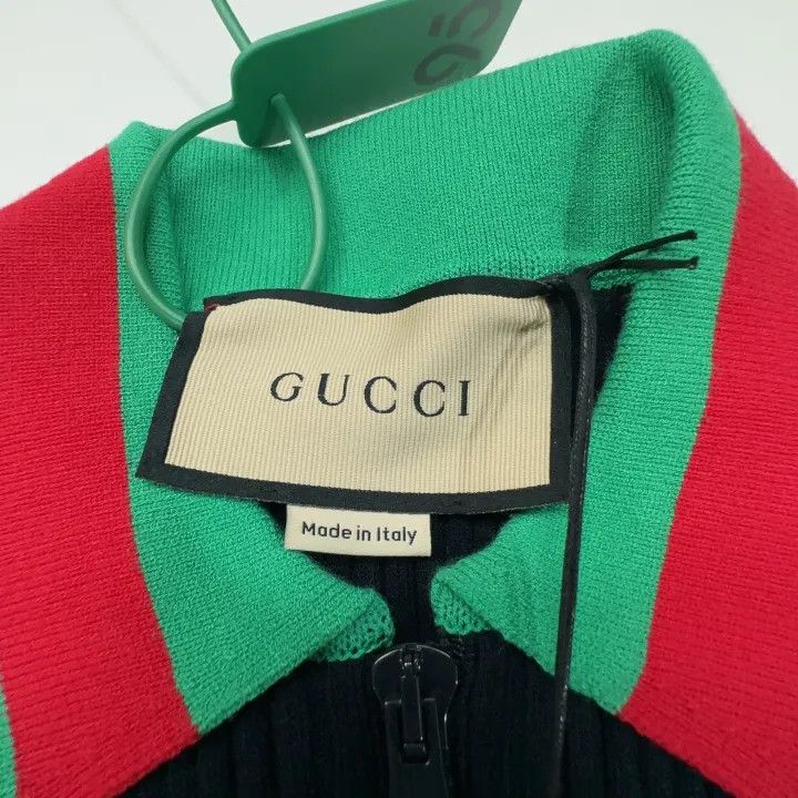 Gucci Gucci SS23 Short Sleeve Cropped Polo Top Size M / US 6-8 / IT 42-44 - 2 Thumbnail