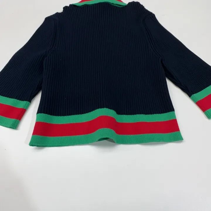 Gucci Gucci SS23 Short Sleeve Cropped Polo Top Size M / US 6-8 / IT 42-44 - 6 Thumbnail