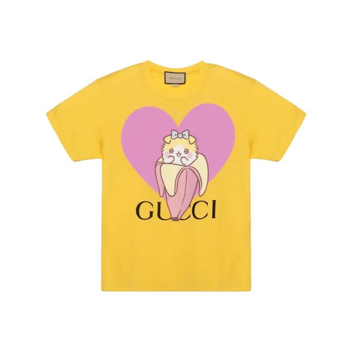 Gucci Gucci Love Parade Banana Cat T-Shirt Size XS / US 0-2 / IT 36-38 - 2 Thumbnail