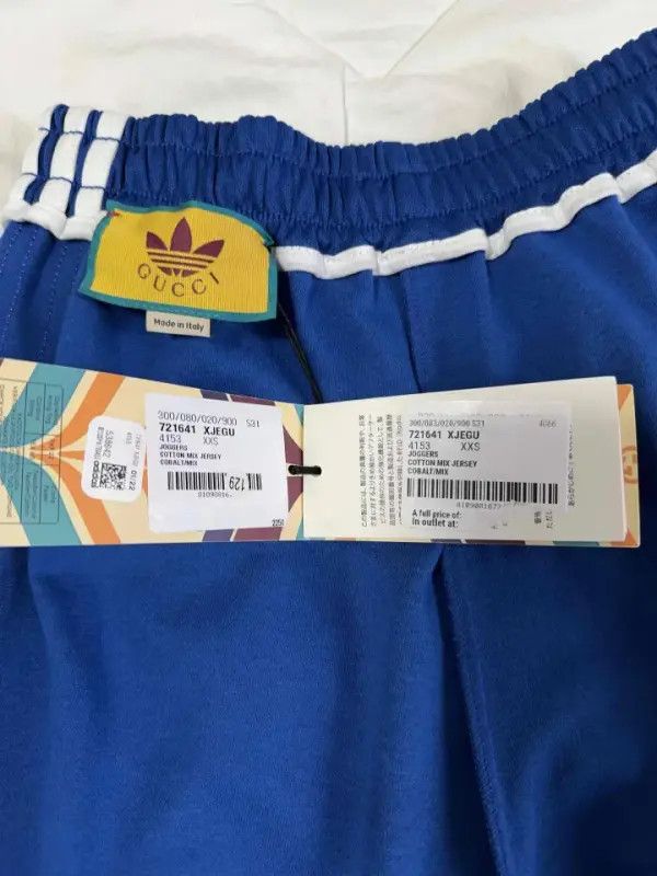 Gucci Gucci x Adidas Colorful Logo Knitted Pants Size 22" - 9 Thumbnail