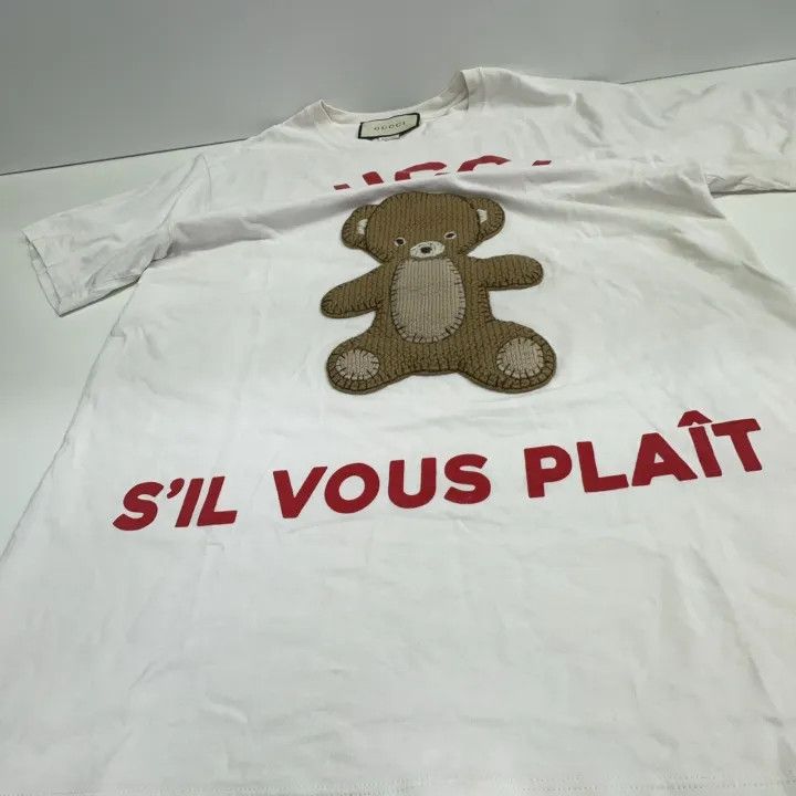 Gucci Gucci Cartoon Logo Embroidered T-Shirt for Women Size S / US 4 / IT 40 - 13 Thumbnail