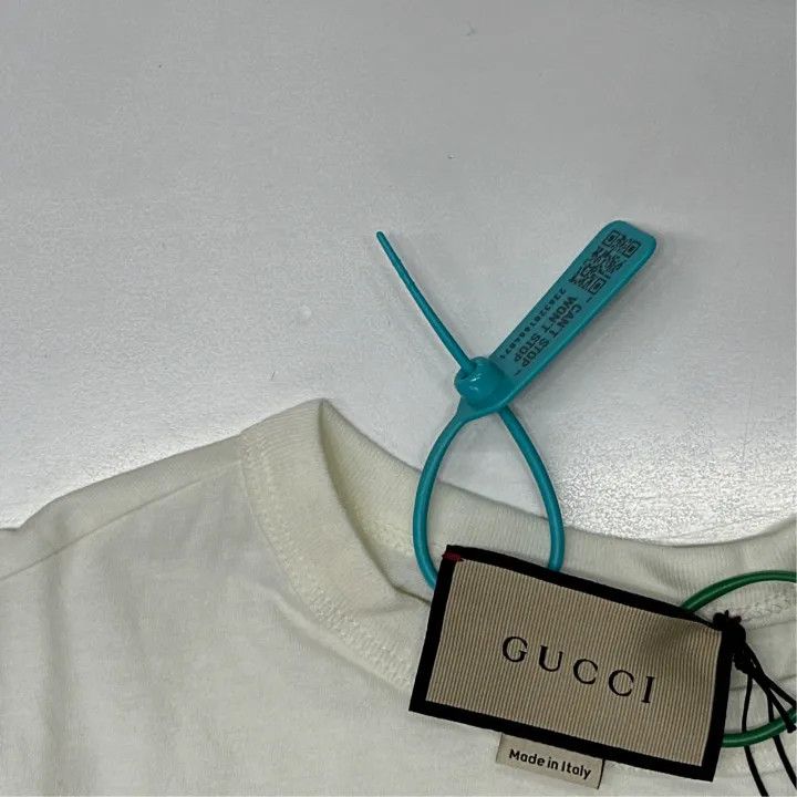 Gucci Gucci 1921 Logo Print Short Sleeve T-Shirt Size XXS / US 00 / IT 34 - 2 Thumbnail