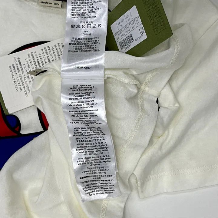 Gucci Gucci 1921 Logo Print Short Sleeve T-Shirt Size XXS / US 00 / IT 34 - 4 Thumbnail